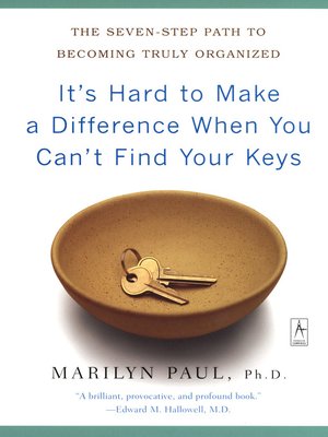 It's Hard to Make a Difference When You Can't Find Your Keys - ebook